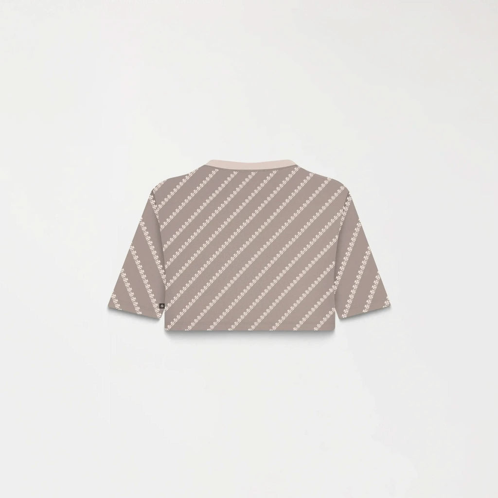 BRITANIA CROP TOP WOMEN TAUPE GRAY - Monastery | Tienda Oficial Colombia