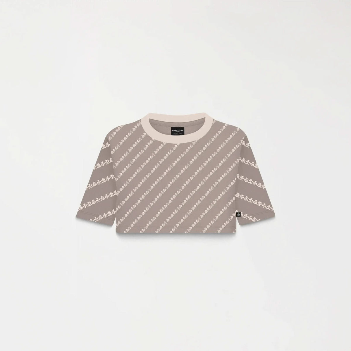 BRITANIA CROP TOP WOMEN TAUPE GRAY