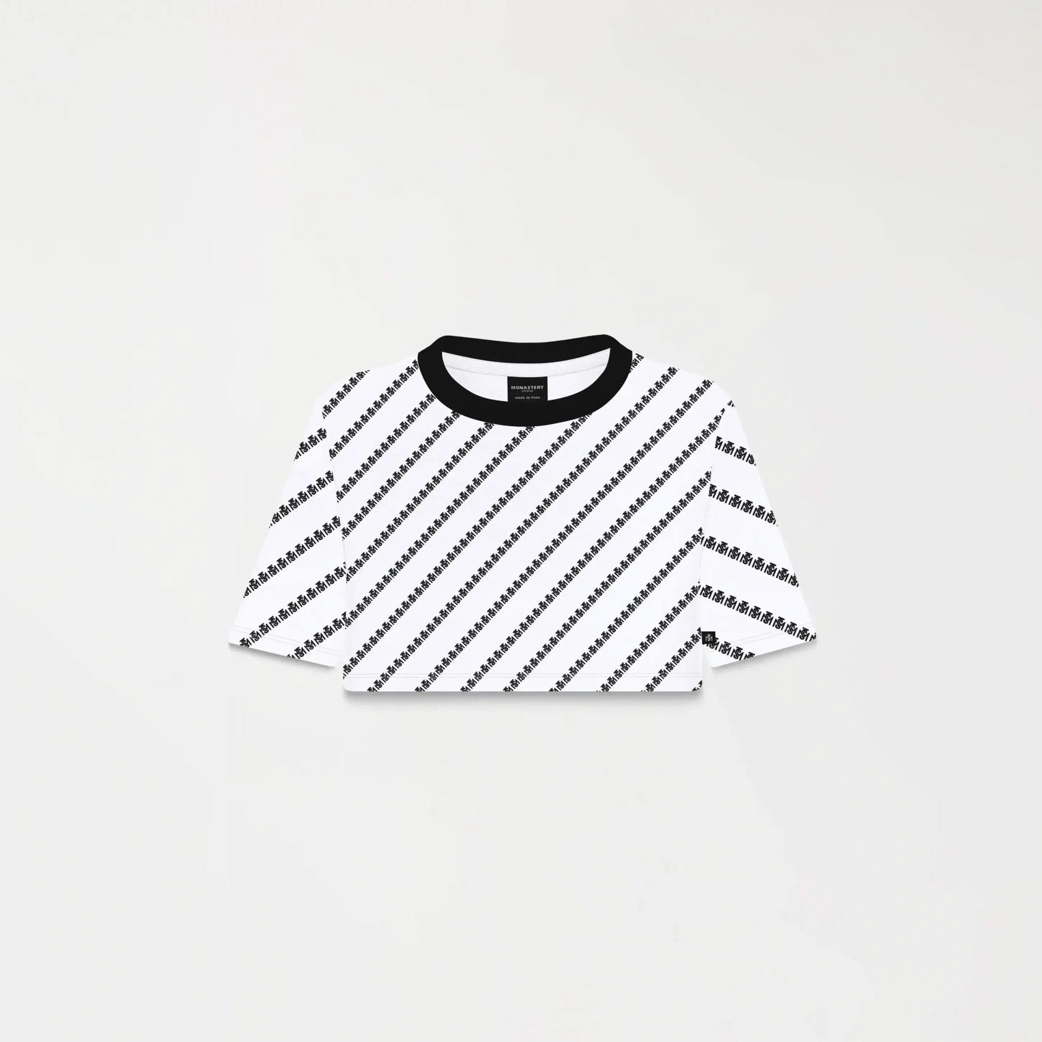 BRITANIA CROP TOP WOMEN WHITE - Monastery | Tienda Oficial Colombia