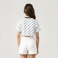 BRITANIA CROP TOP WOMEN WHITE