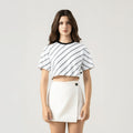 BRITANIA CROP TOP WOMEN WHITE