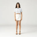 BRITANIA CROP TOP WOMEN WHITE