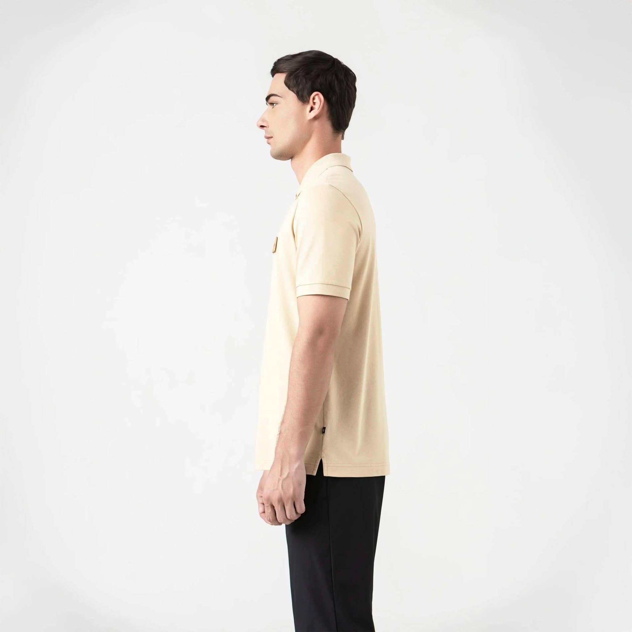 BRUNELLO POLO MEN IRISH CREAM - Monastery | Tienda Oficial Colombia