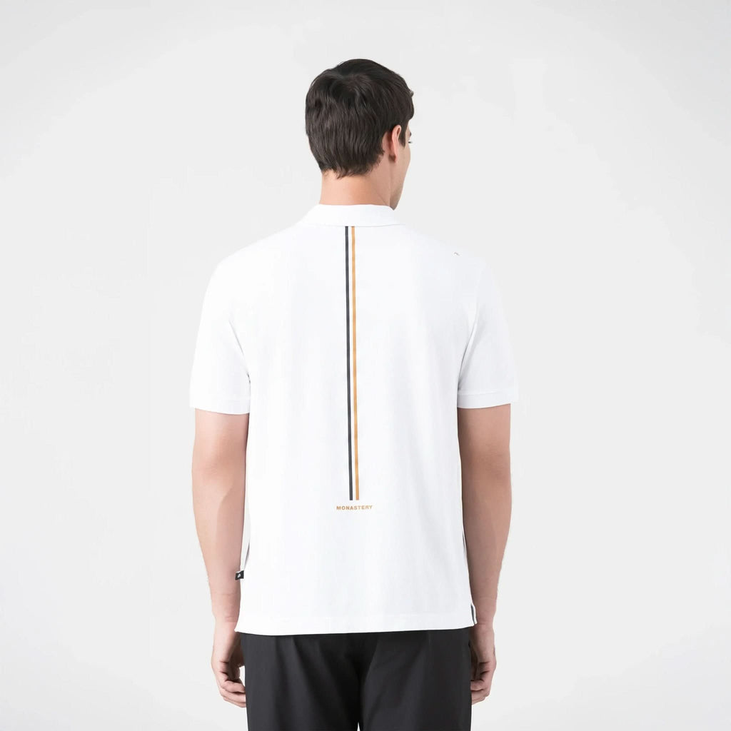 BRUNELLO POLO MEN WHITE - Monastery | Tienda Oficial Colombia