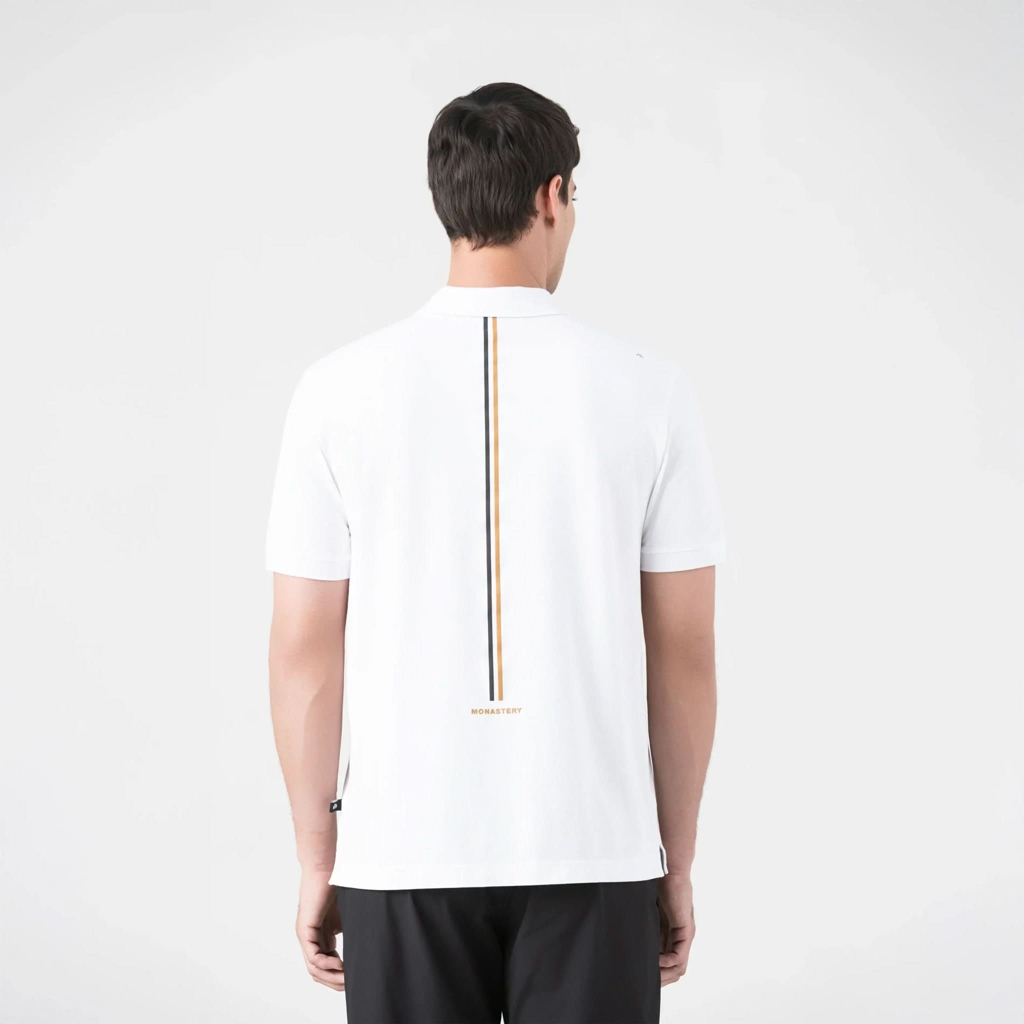 BRUNELLO POLO MEN WHITE - Monastery | Tienda Oficial Colombia