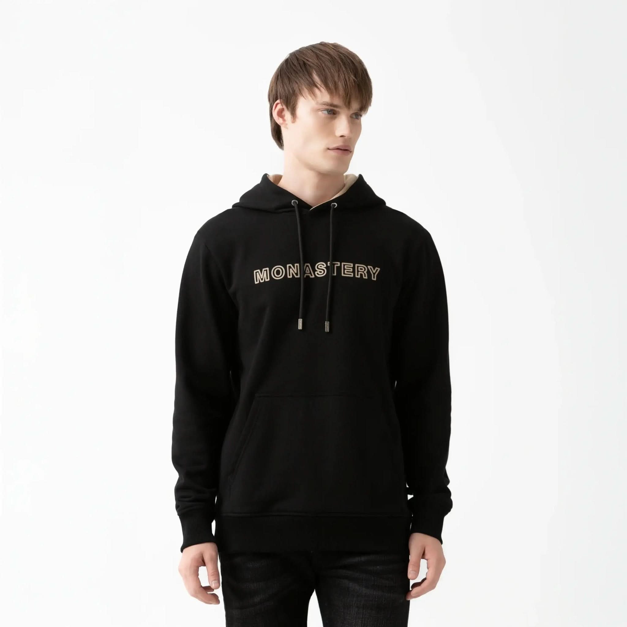 BURAQ HOODIE MEN BLACK - Monastery | Tienda Oficial Colombia