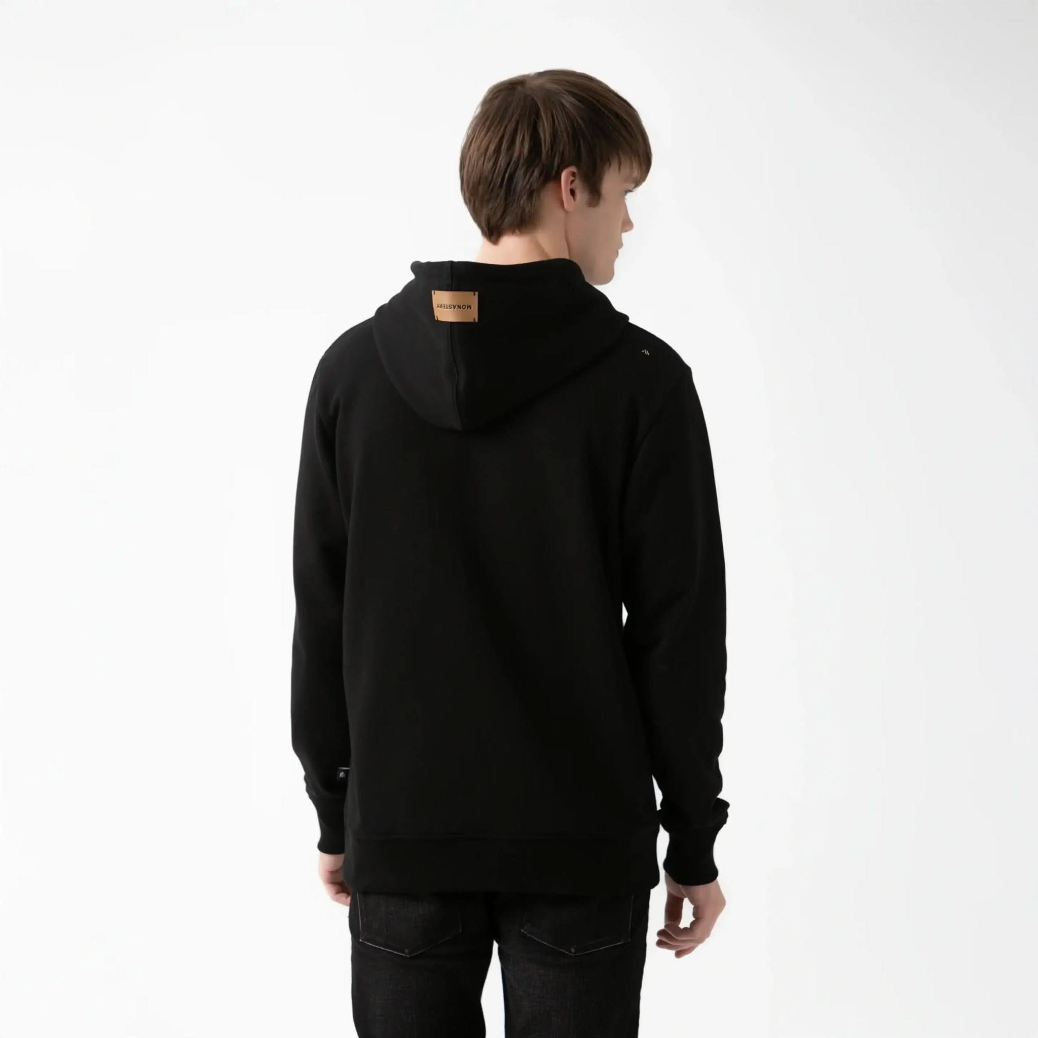 BURAQ HOODIE MEN BLACK - Monastery | Tienda Oficial Colombia
