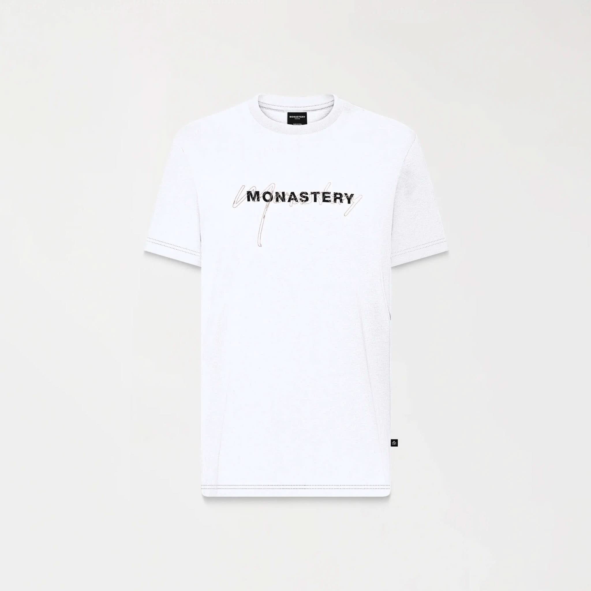 BUSTER T - SHIRT MEN WHITE - Monastery | Tienda Oficial Colombia