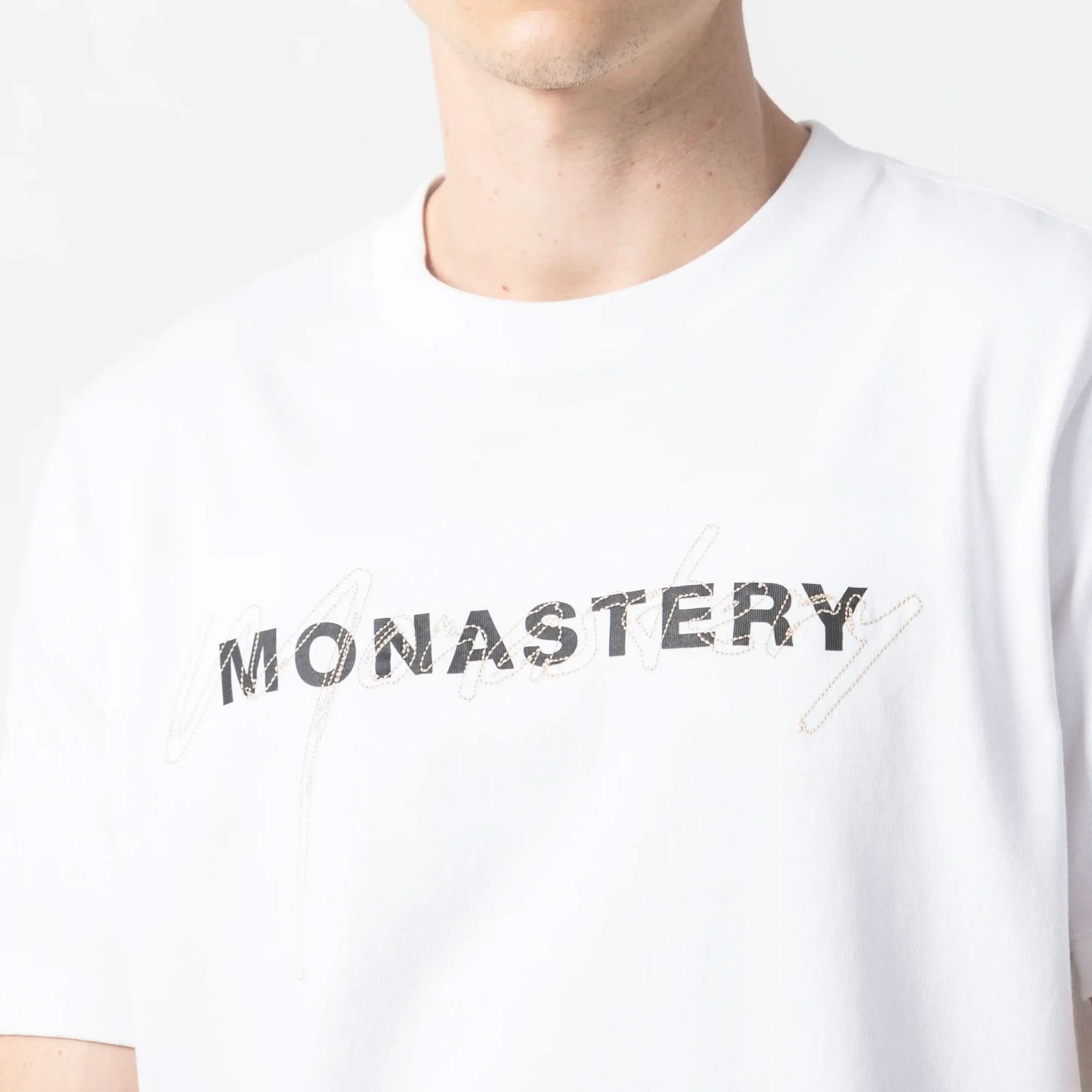 BUSTER T - SHIRT MEN WHITE - Monastery | Tienda Oficial Colombia