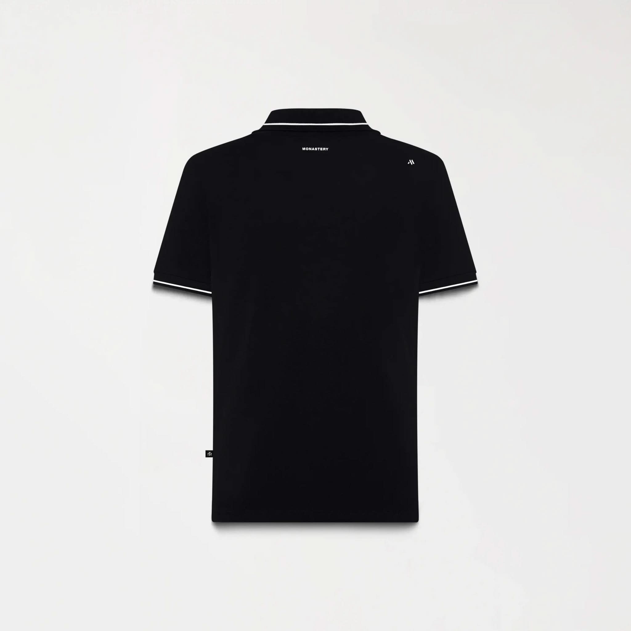 BYRLEY POLO MEN BLACK - Monastery | Tienda Oficial Colombia