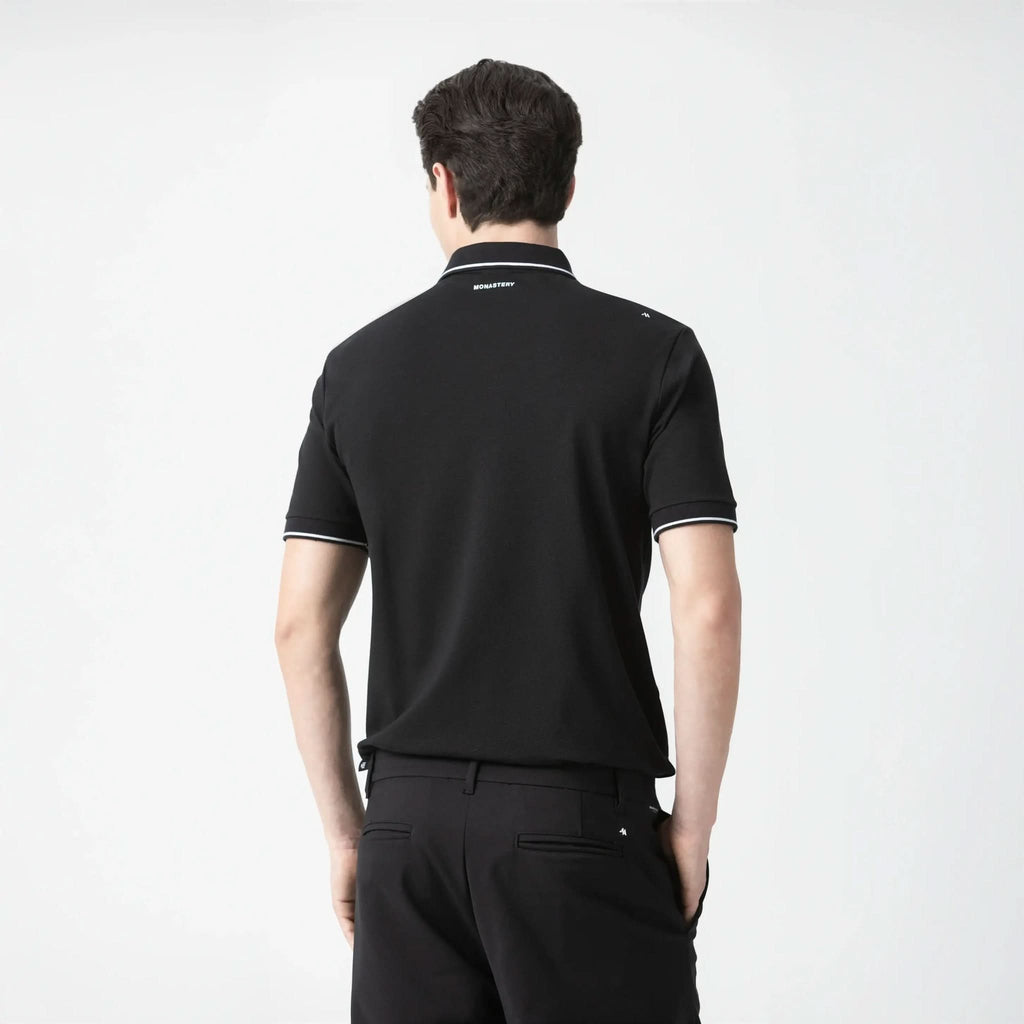 BYRLEY POLO MEN BLACK - Monastery | Tienda Oficial Colombia