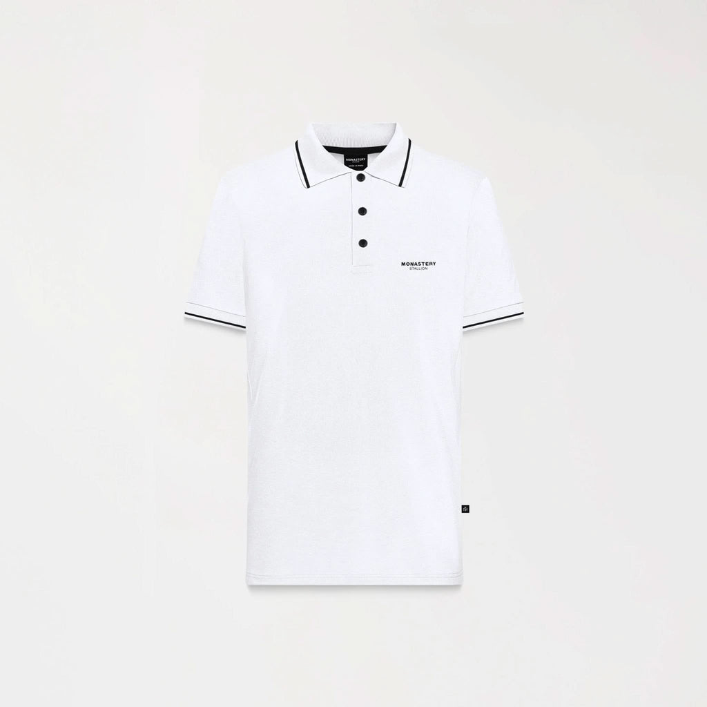 BYRLEY POLO MEN WHITE - Monastery | Tienda Oficial Colombia