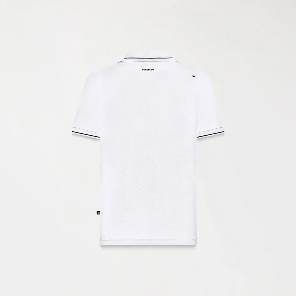 BYRLEY POLO MEN WHITE - Monastery | Tienda Oficial Colombia