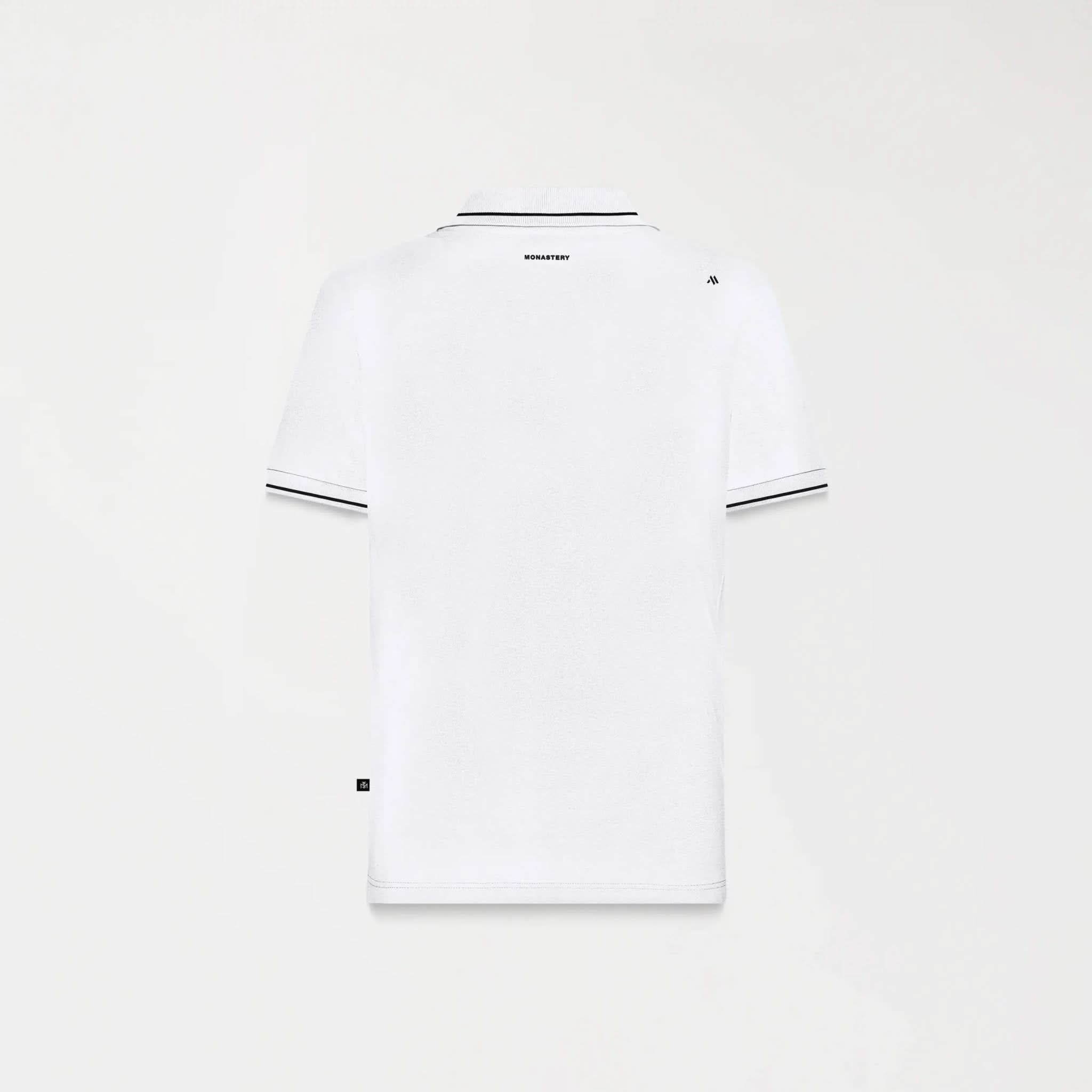 BYRLEY POLO MEN WHITE - Monastery | Tienda Oficial Colombia