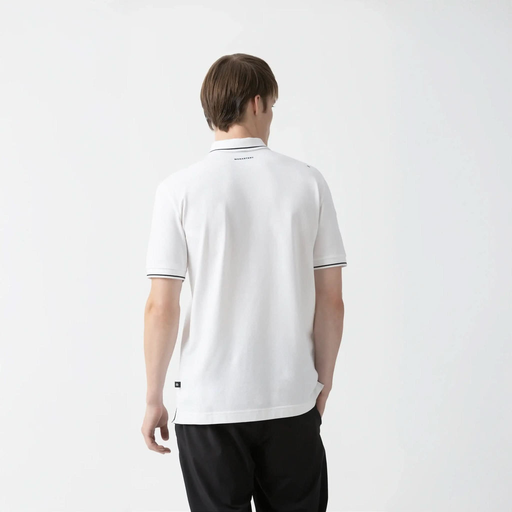 BYRLEY POLO MEN WHITE - Monastery | Tienda Oficial Colombia