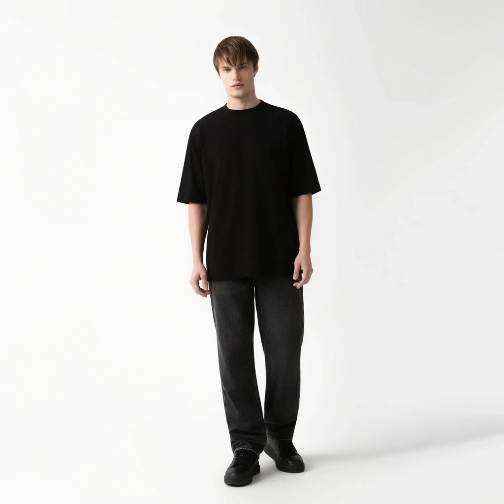 CALDWELL T - SHIRT OVERSIZED MEN BLACK - Monastery | Tienda Oficial Colombia
