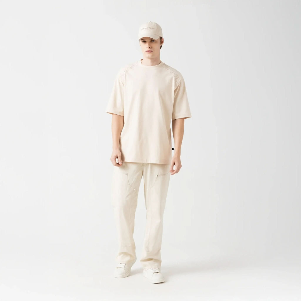 CALDWELL T - SHIRT OVERSIZED MEN SAND DOLLAR - Monastery | Tienda Oficial Colombia