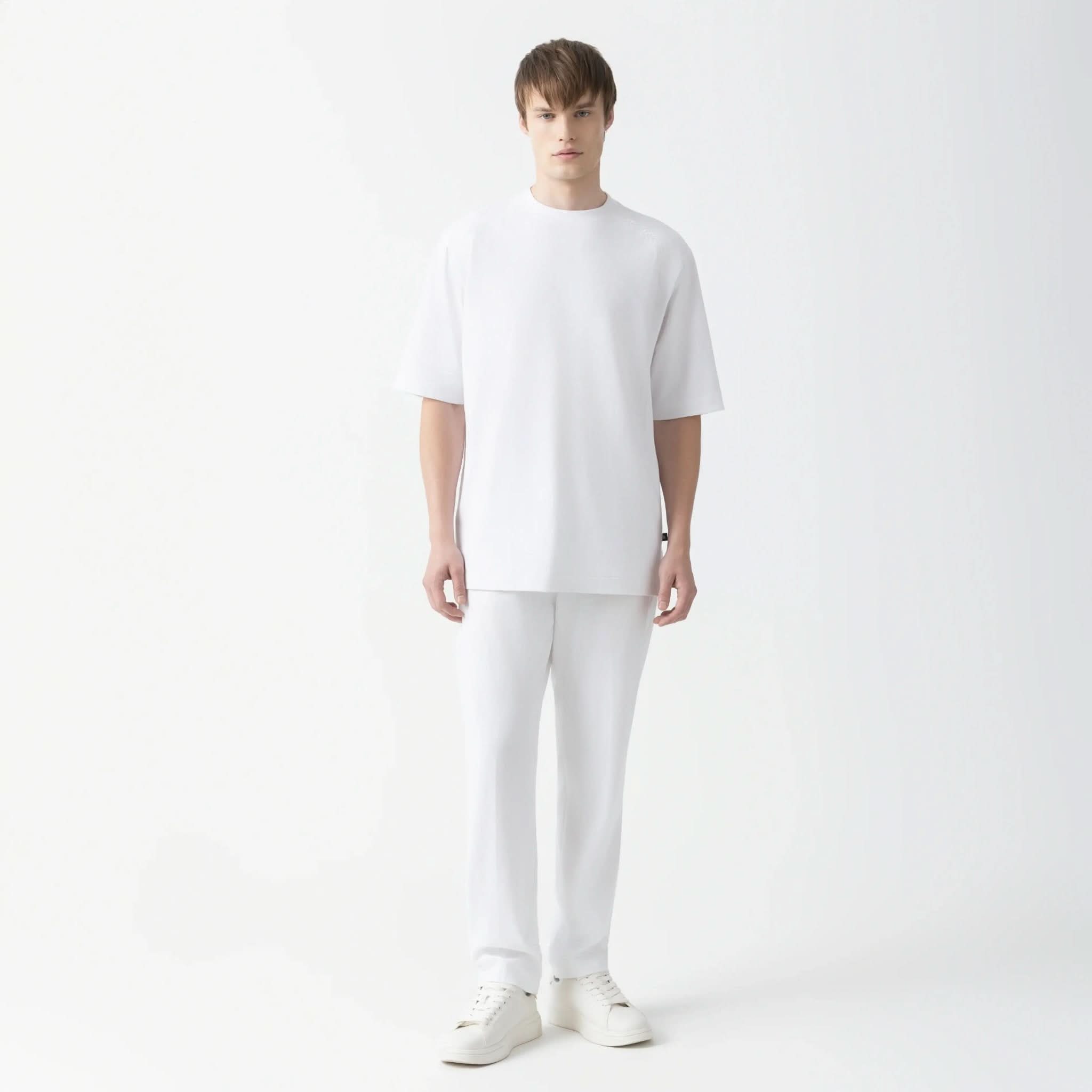 CALDWELL T - SHIRT OVERSIZED MEN WHITE - Monastery | Tienda Oficial Colombia