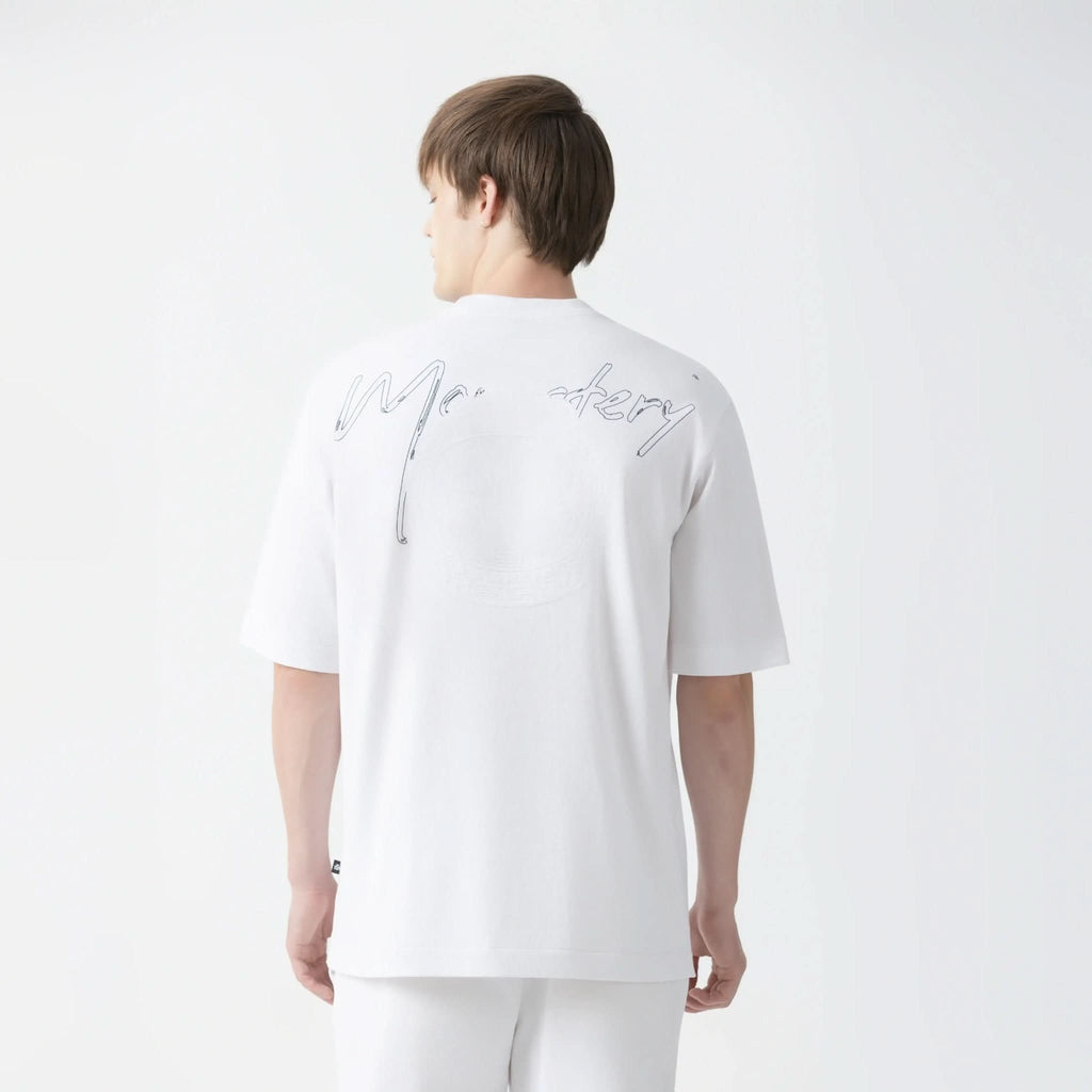CALDWELL T - SHIRT OVERSIZED MEN WHITE - Monastery | Tienda Oficial Colombia