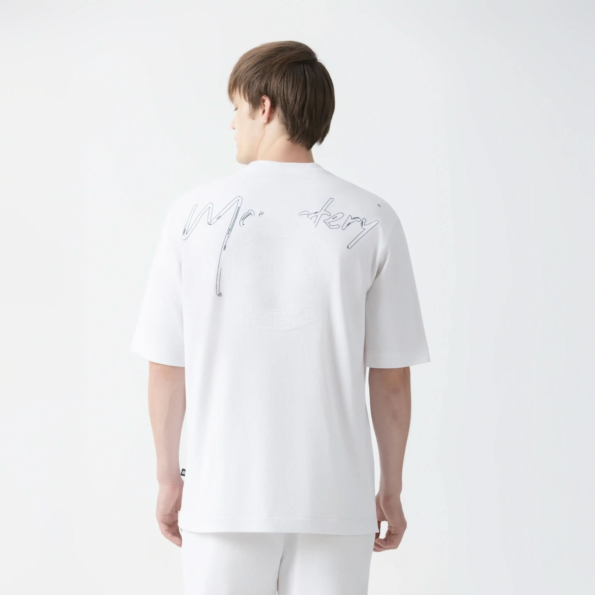 CALDWELL T - SHIRT OVERSIZED MEN WHITE - Monastery | Tienda Oficial Colombia