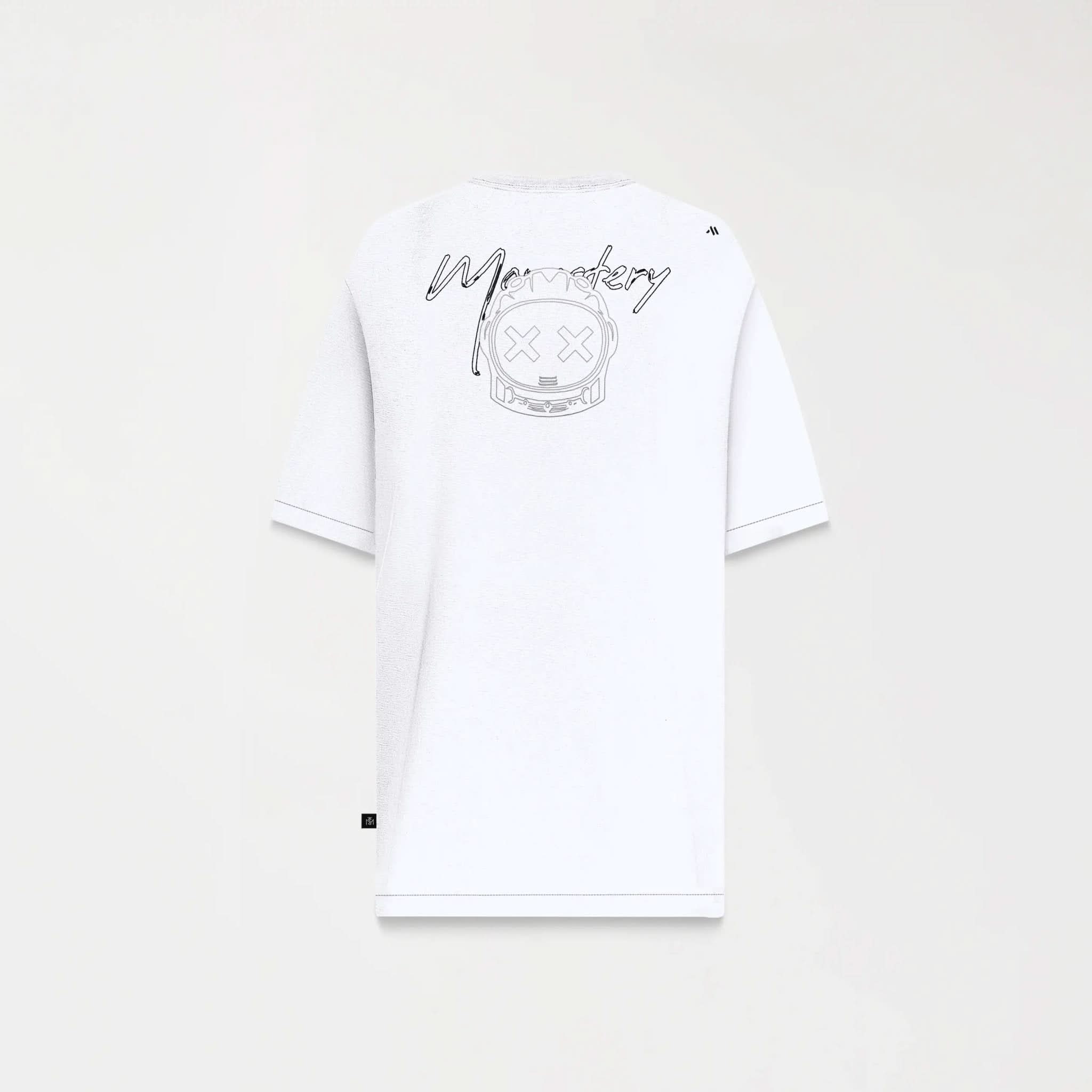 CALDWELL T - SHIRT OVERSIZED MEN WHITE - Monastery | Tienda Oficial Colombia