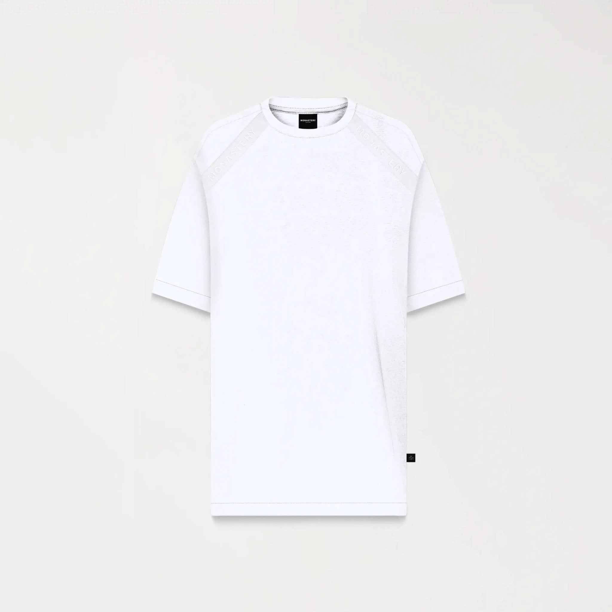 CALDWELL T - SHIRT OVERSIZED MEN WHITE - Monastery | Tienda Oficial Colombia
