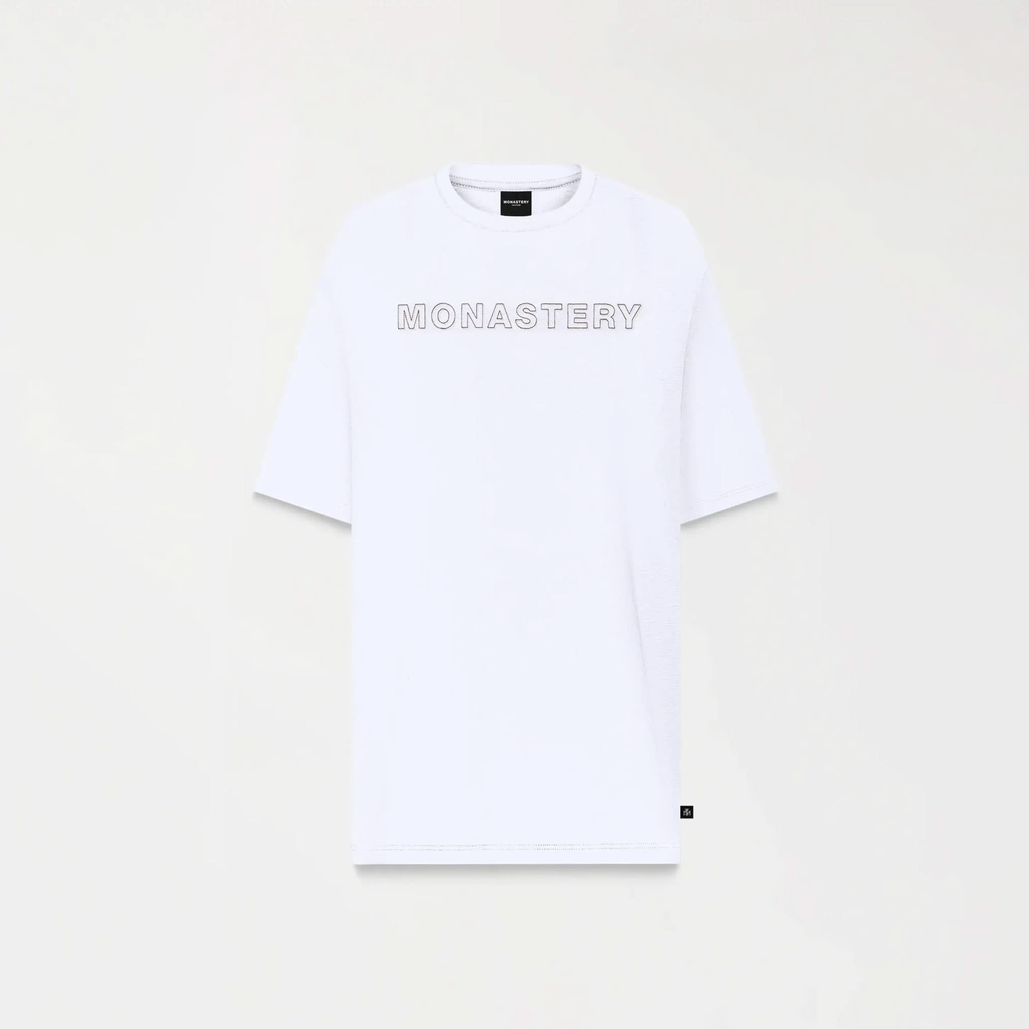 CAPONE T - SHIRT OVERSIZED MEN WHITE - Monastery | Tienda Oficial Colombia