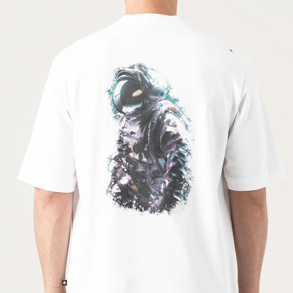 CAPONE T - SHIRT OVERSIZED MEN WHITE - Monastery | Tienda Oficial Colombia