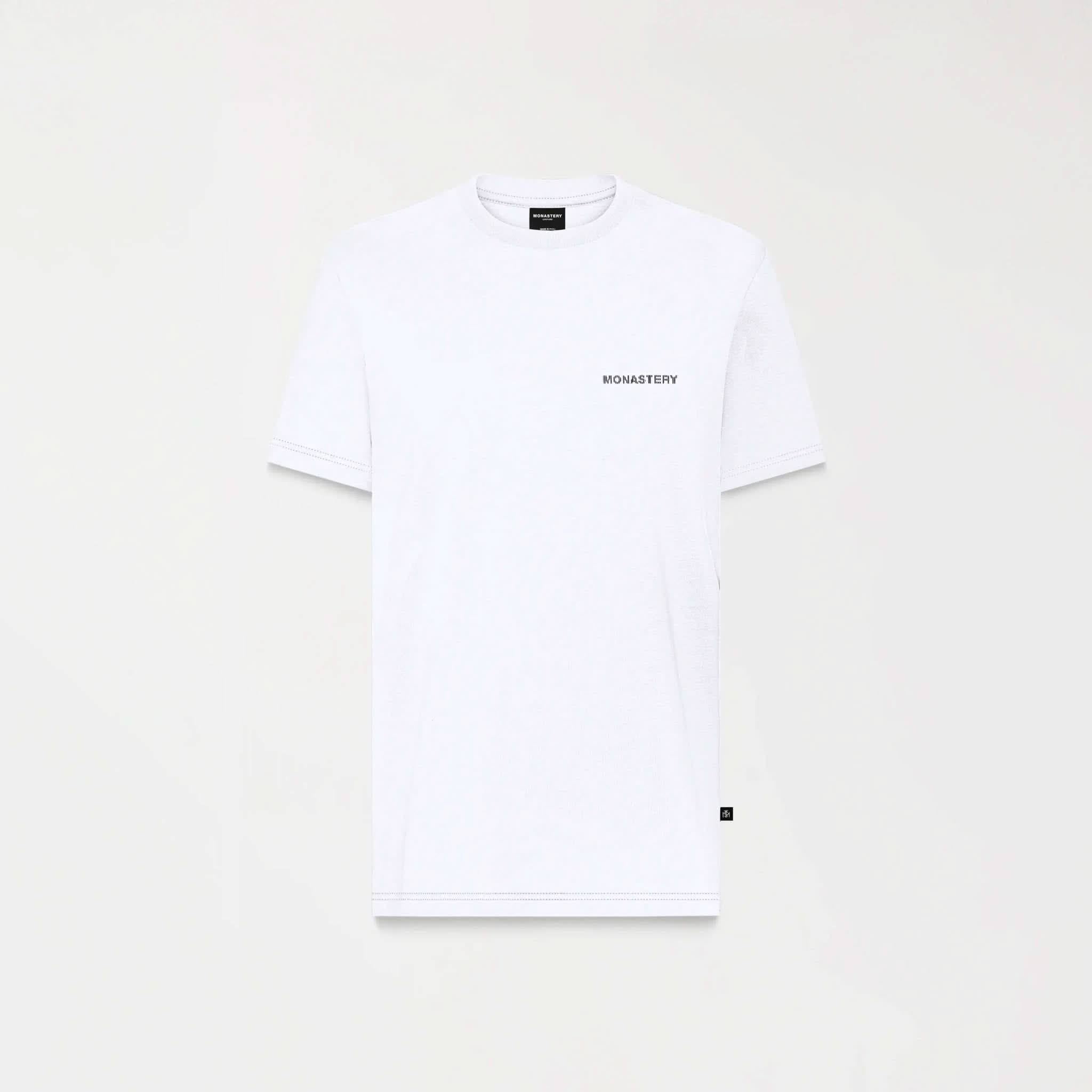 CARDERBY T - SHIRT MEN WHITE - Monastery | Tienda Oficial Colombia