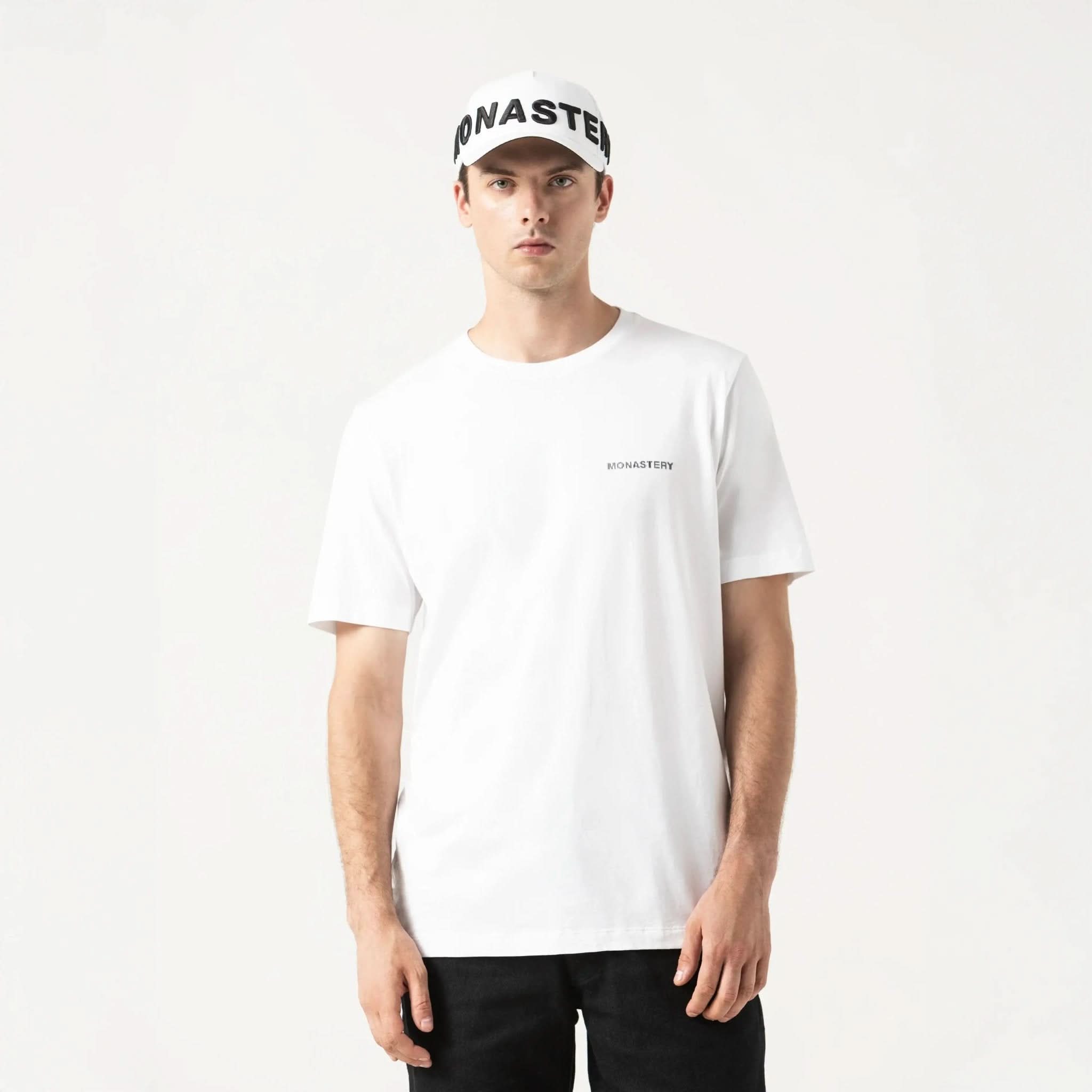 CARDERBY T - SHIRT MEN WHITE - Monastery | Tienda Oficial Colombia