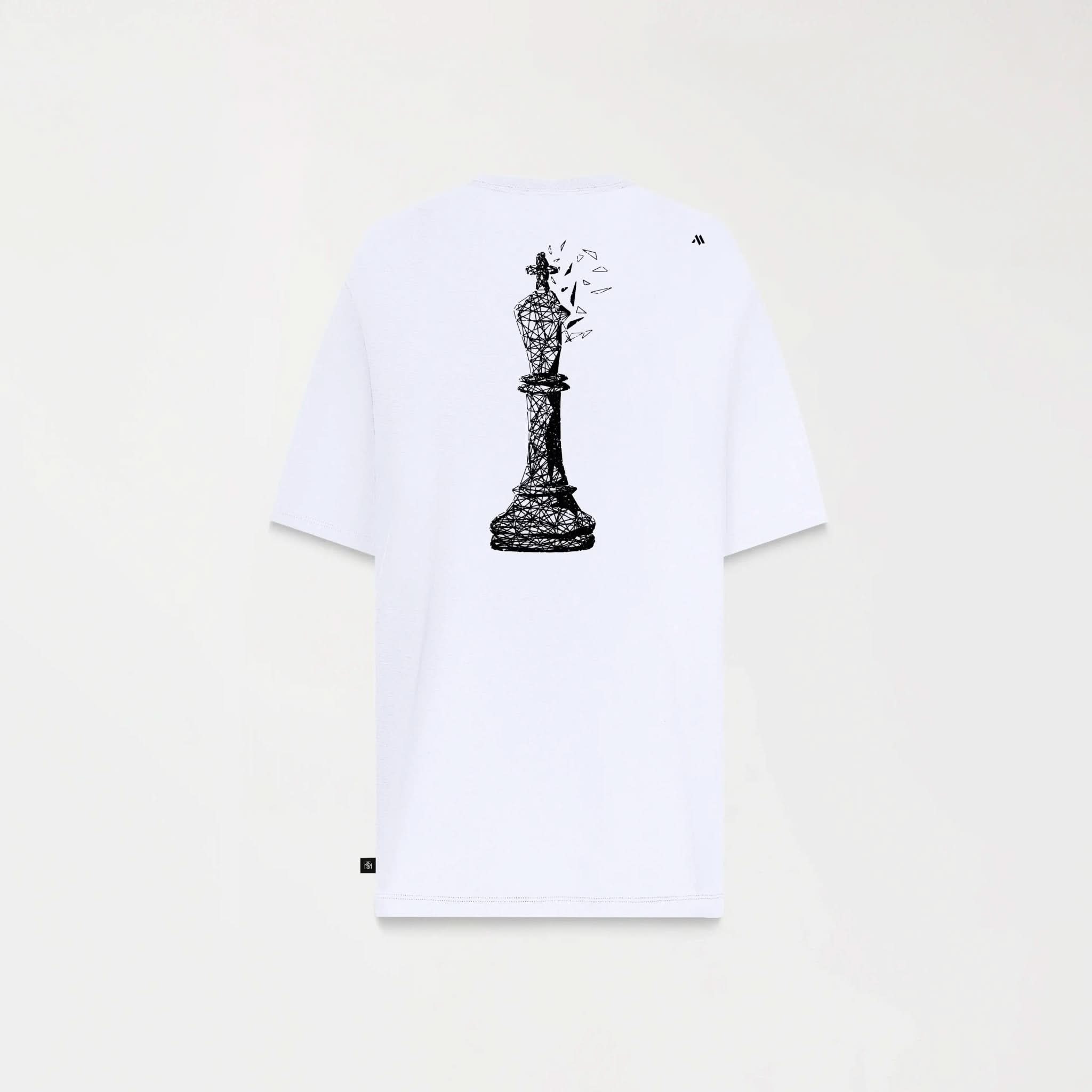 CARLIER T - SHIRT OVERSIZED MEN WHITE - Monastery | Tienda Oficial Colombia