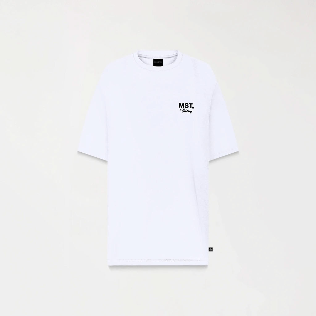 CARLIER T - SHIRT OVERSIZED MEN WHITE - Monastery | Tienda Oficial Colombia