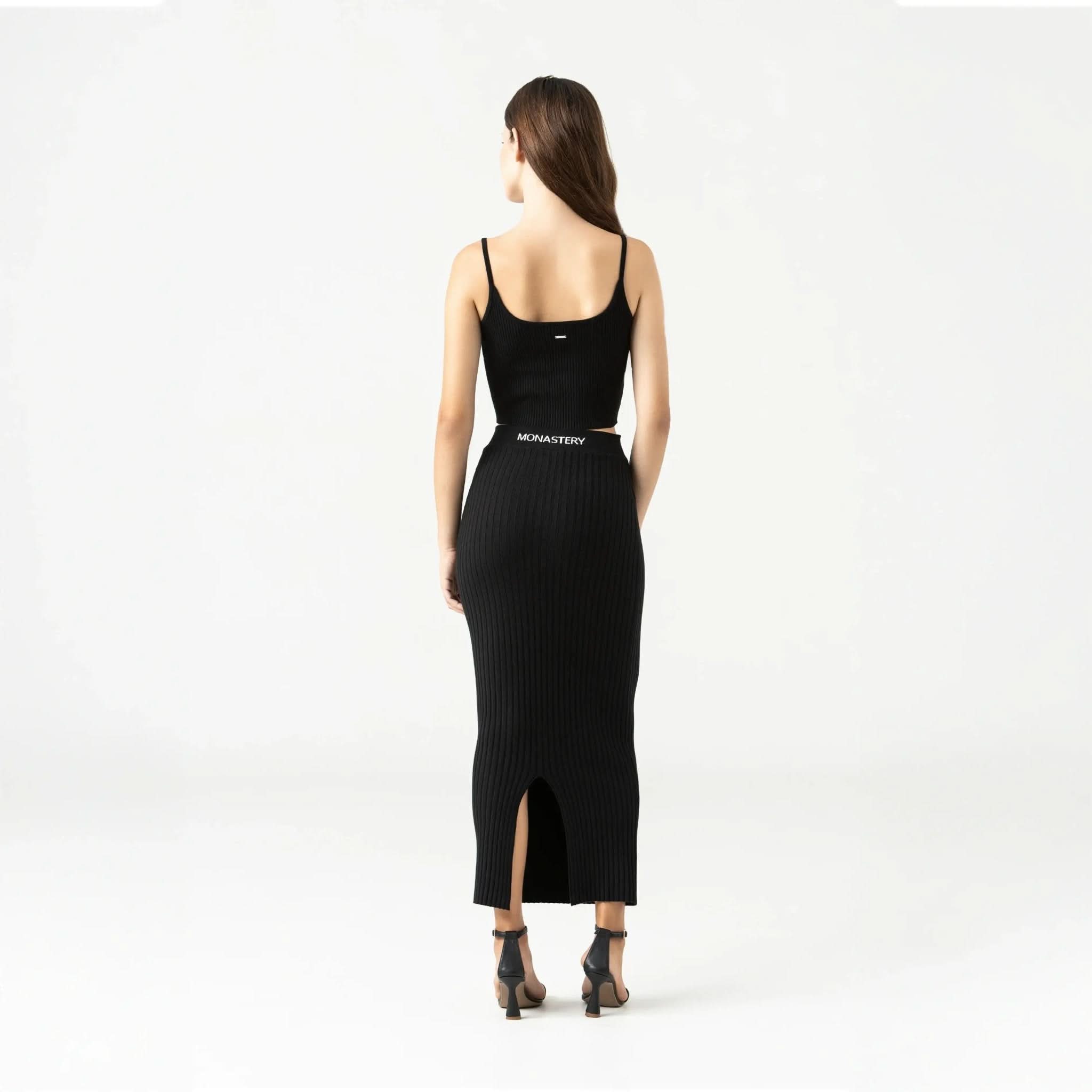 CIARA KNITTED TOP WOMEN BLACK - Monastery | Tienda Oficial Colombia