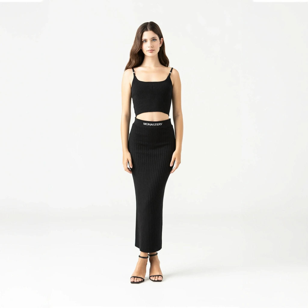 CIARA KNITTED TOP WOMEN BLACK - Monastery | Tienda Oficial Colombia