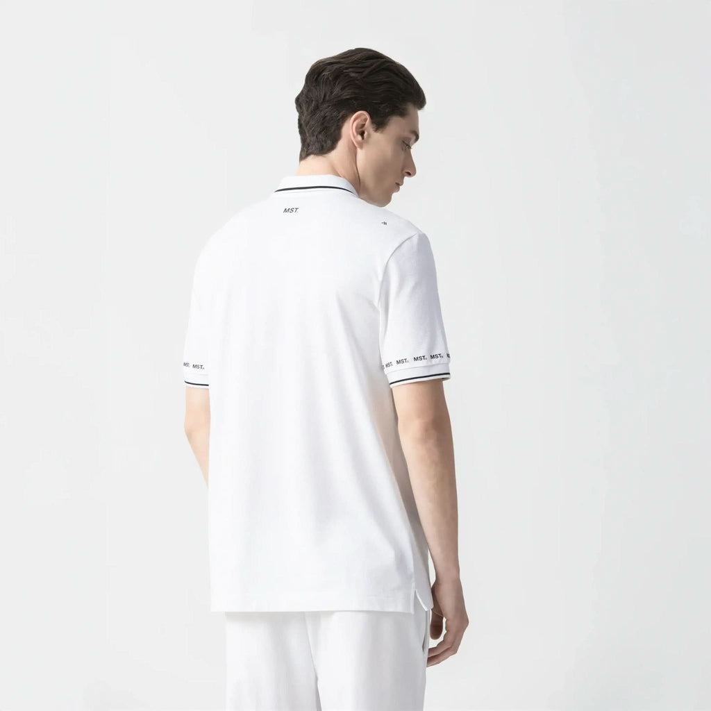 CIATUS POLO MEN WHITE - Monastery | Tienda Oficial Colombia