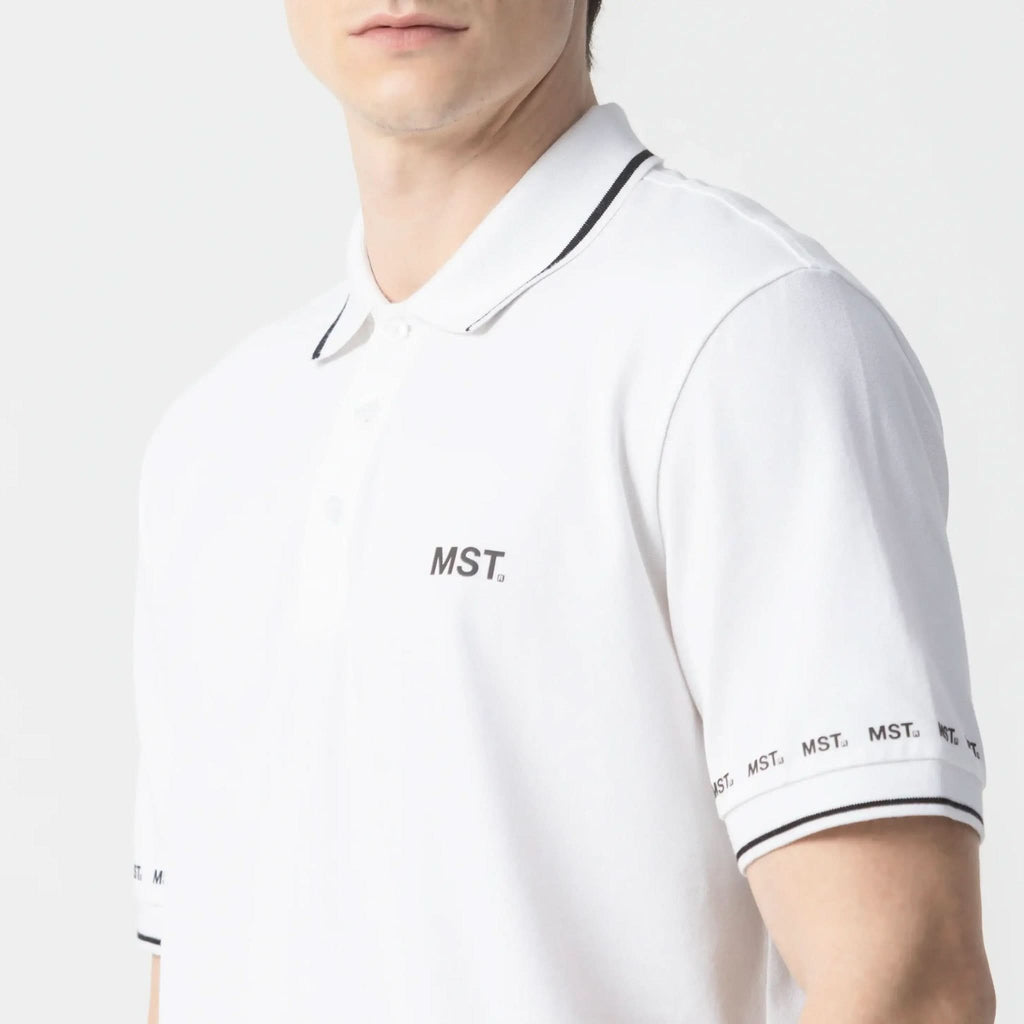 CIATUS POLO MEN WHITE - Monastery | Tienda Oficial Colombia