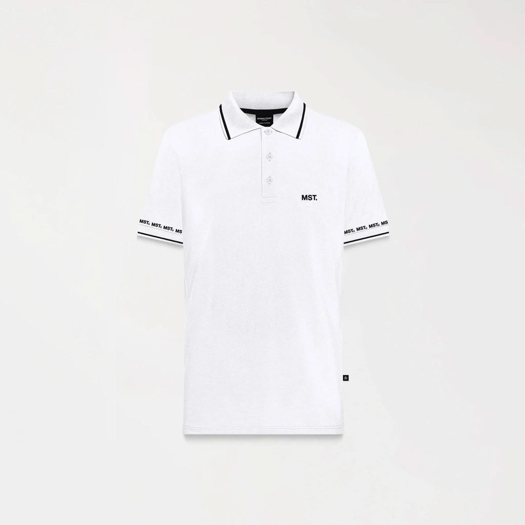 CIATUS POLO MEN WHITE - Monastery | Tienda Oficial Colombia