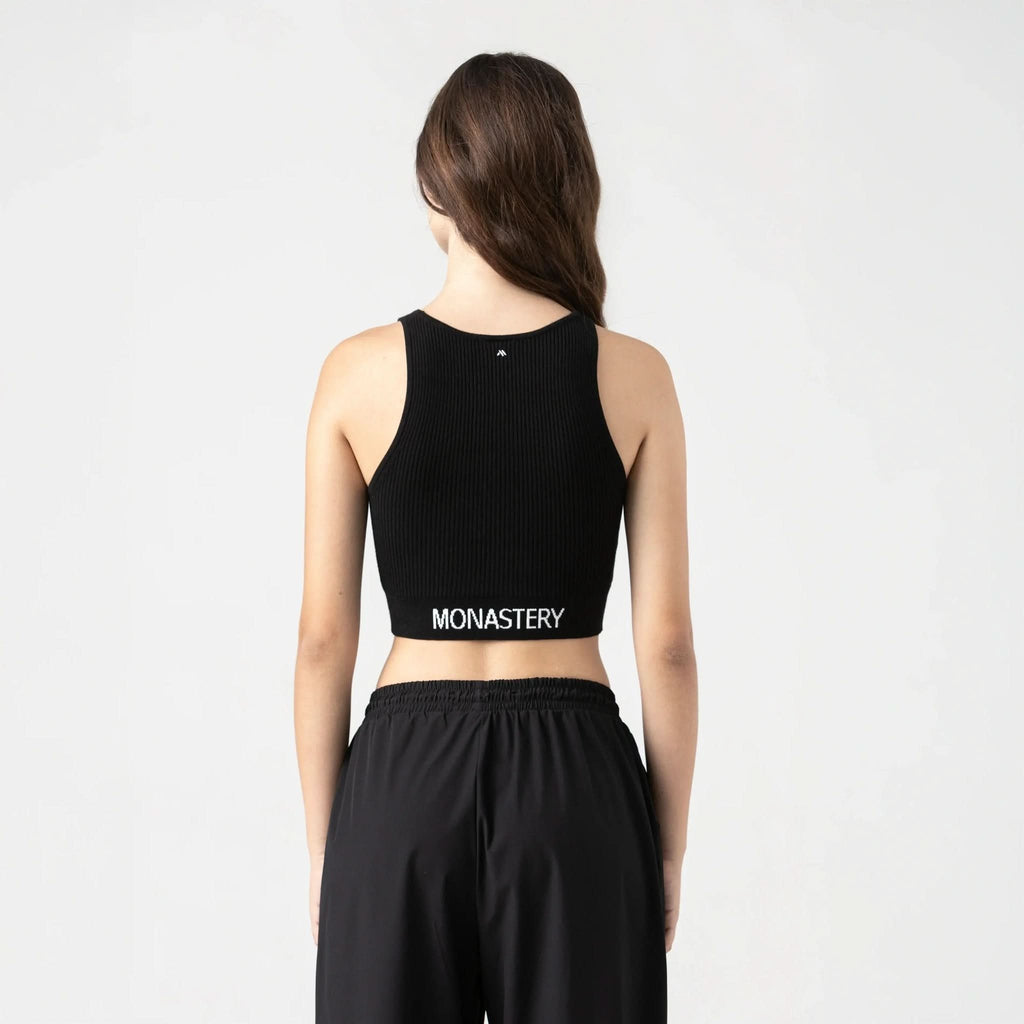 CLAIRE KNITTED TOP WOMEN BLACK - Monastery | Tienda Oficial Colombia