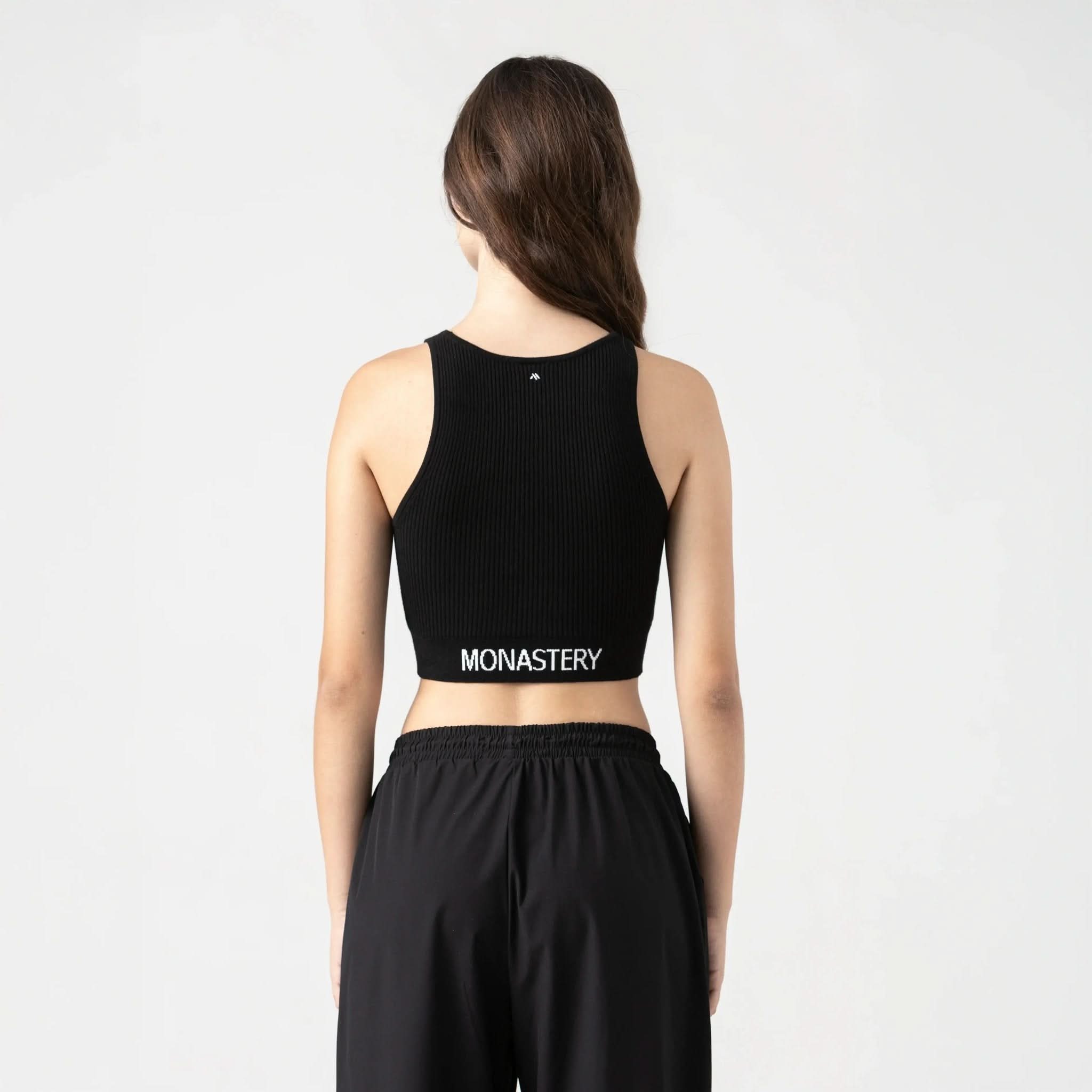 CLAIRE KNITTED TOP WOMEN BLACK - Monastery | Tienda Oficial Colombia