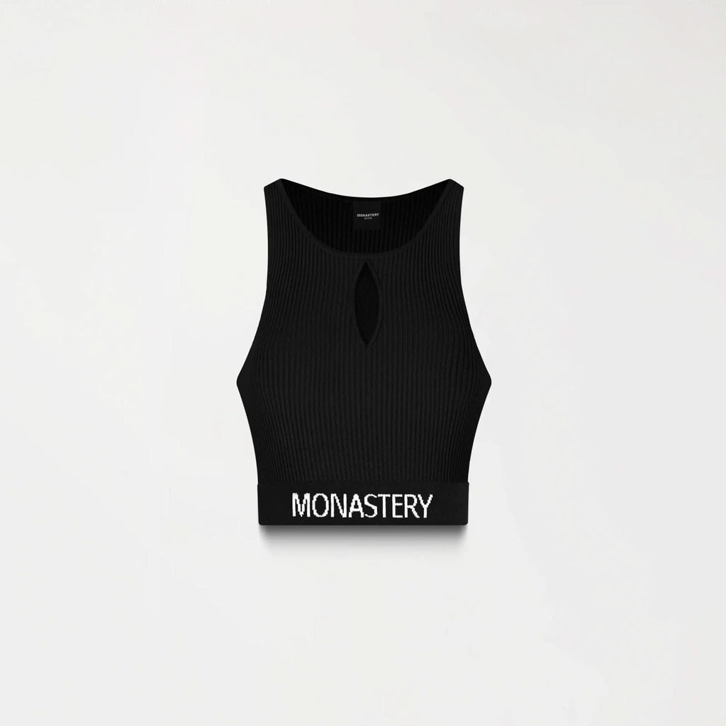 CLAIRE KNITTED TOP WOMEN BLACK - Monastery | Tienda Oficial Colombia