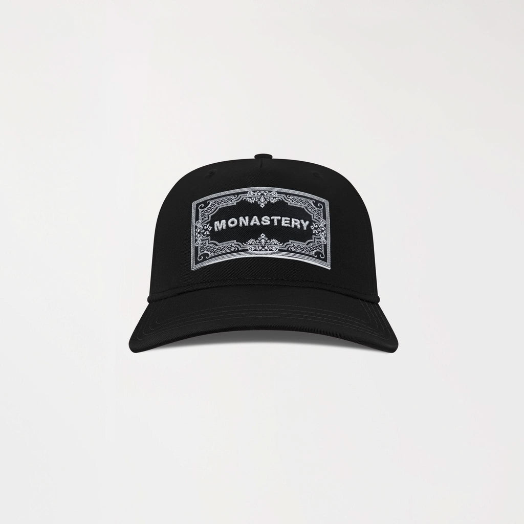 CLARUS CAP UNISEX BLACK U - Monastery | Tienda Oficial Colombia