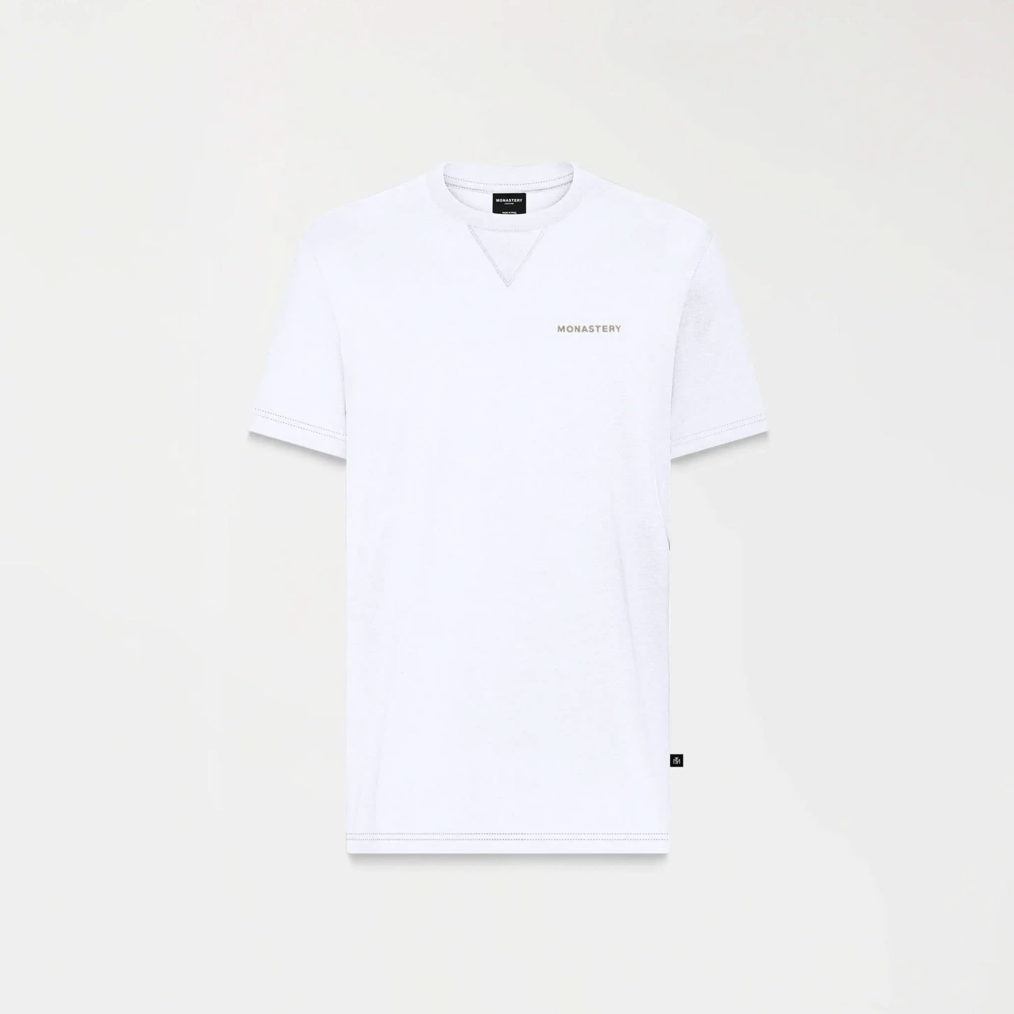CLYDE T - SHIRT MEN WHITE - Monastery | Tienda Oficial Colombia