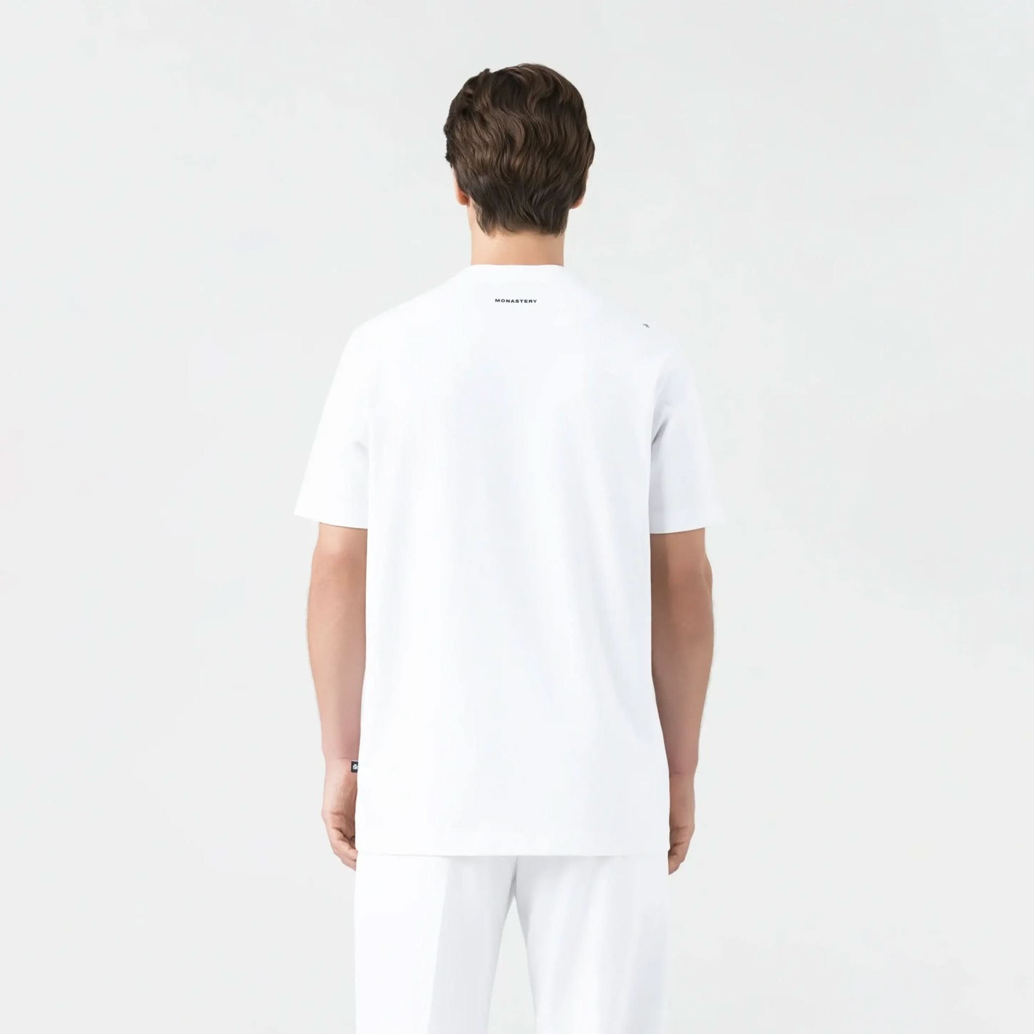 DASH T - SHIRT MEN WHITE - Monastery | Tienda Oficial Colombia
