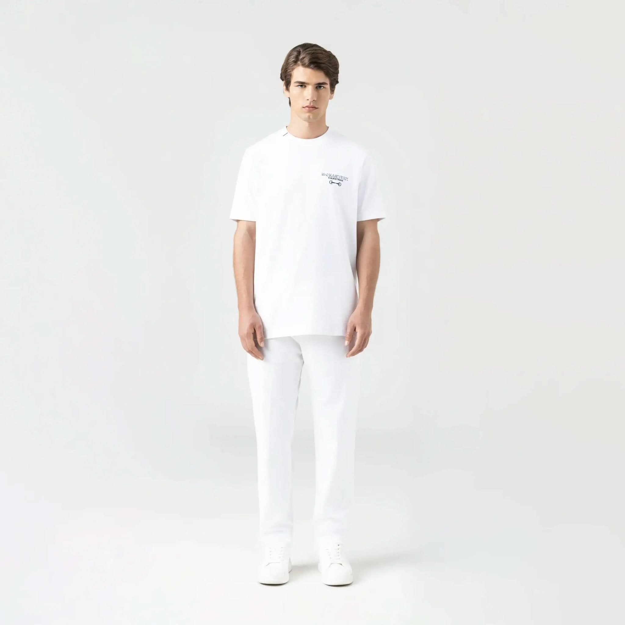 DASH T - SHIRT MEN WHITE - Monastery | Tienda Oficial Colombia