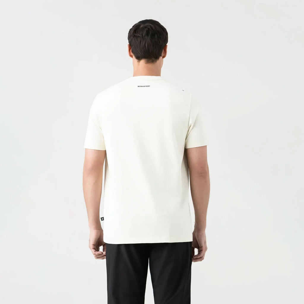 DASH T - SHIRT MEN WHITE ASPARAGUS - Monastery | Tienda Oficial Colombia