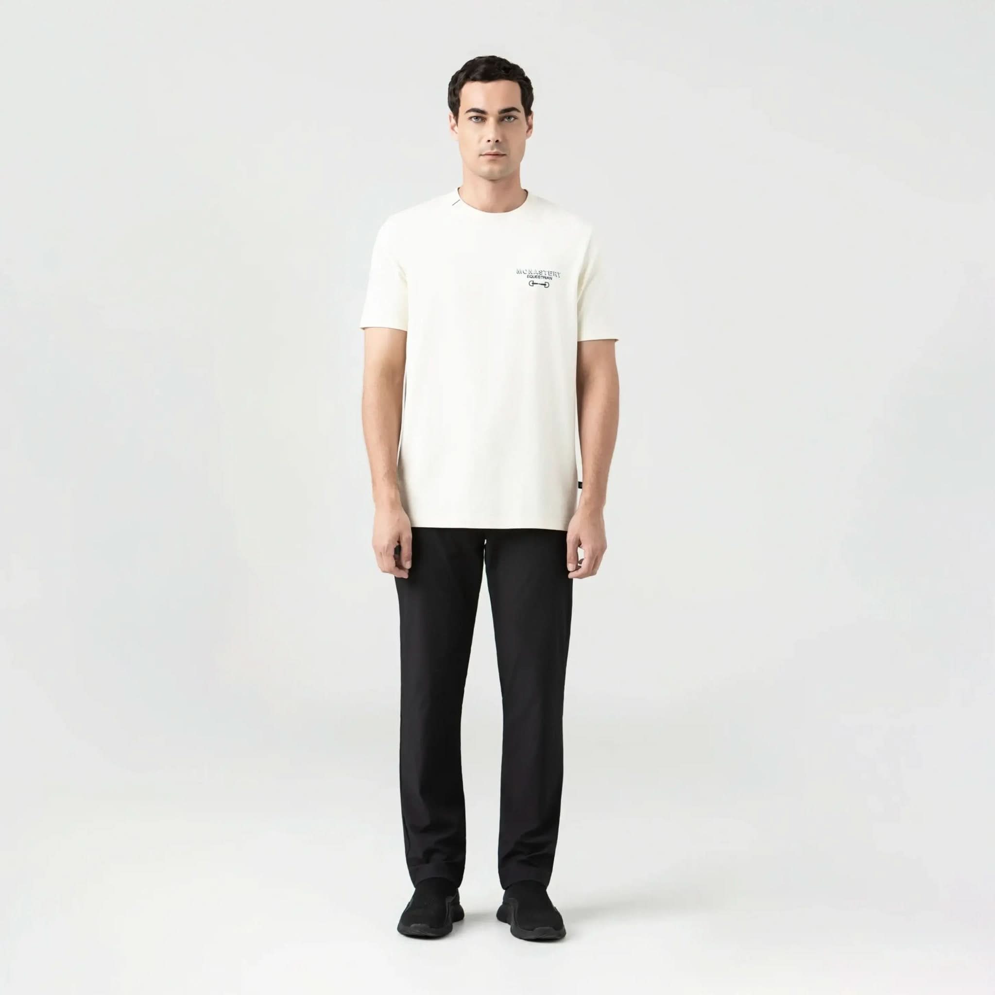 DASH T - SHIRT MEN WHITE ASPARAGUS - Monastery | Tienda Oficial Colombia