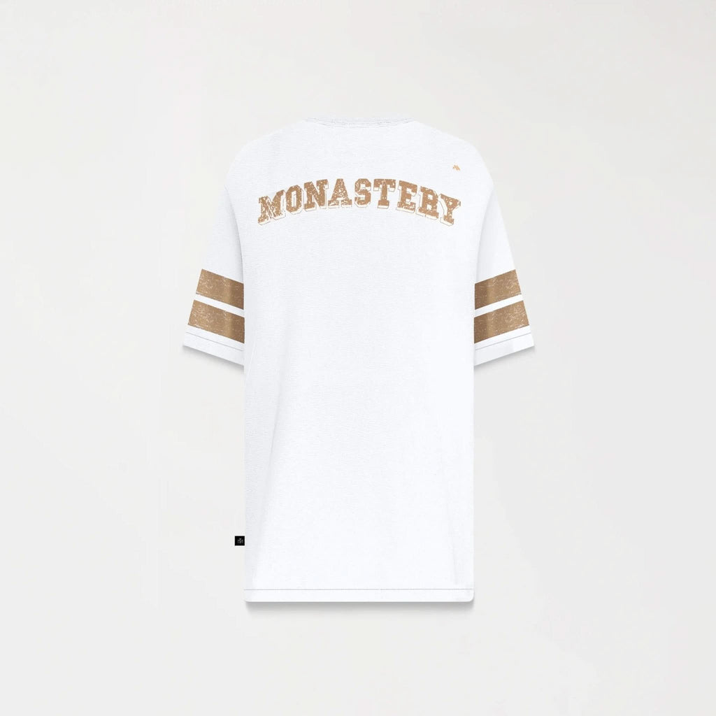 DAVEN T - SHIRT OVERSIZED MEN WHITE - Monastery | Tienda Oficial Colombia