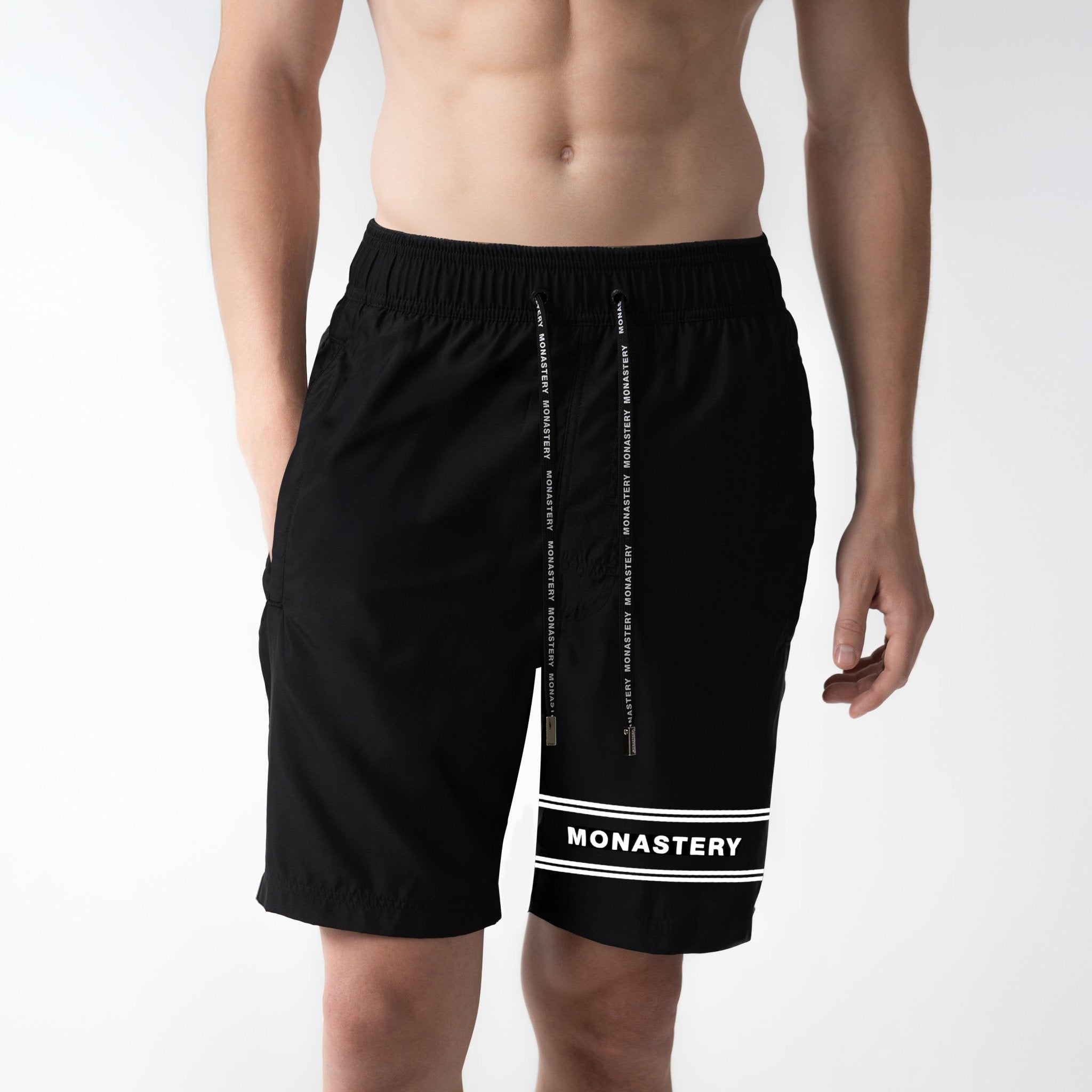 DELHOS SWIMSHORT MEN BLACK - Monastery | Tienda Oficial Colombia