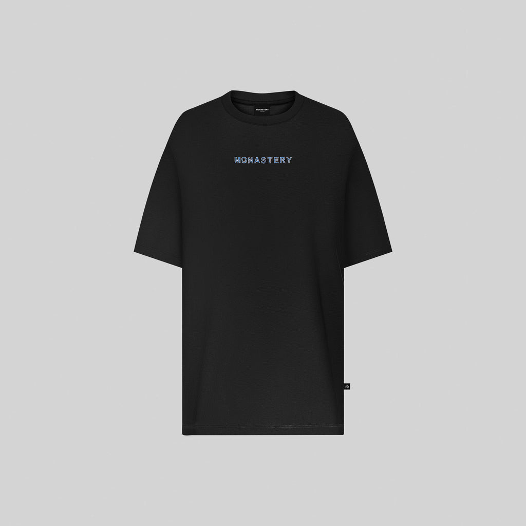 DENEB BLACK T-SHIRT OVERSIZE - Monastery