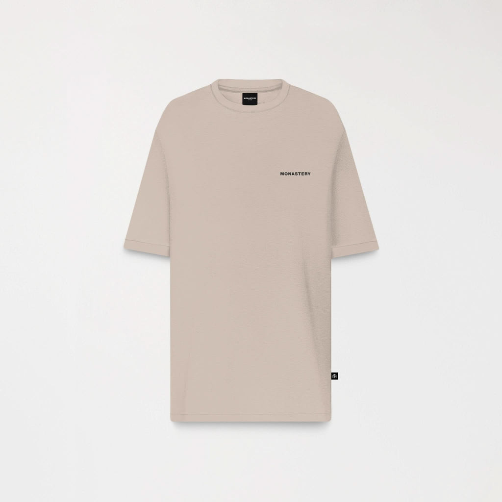 DENWEN T - SHIRT OVERSIZED MEN SIMPLY TAUPE - Monastery | Tienda Oficial Colombia